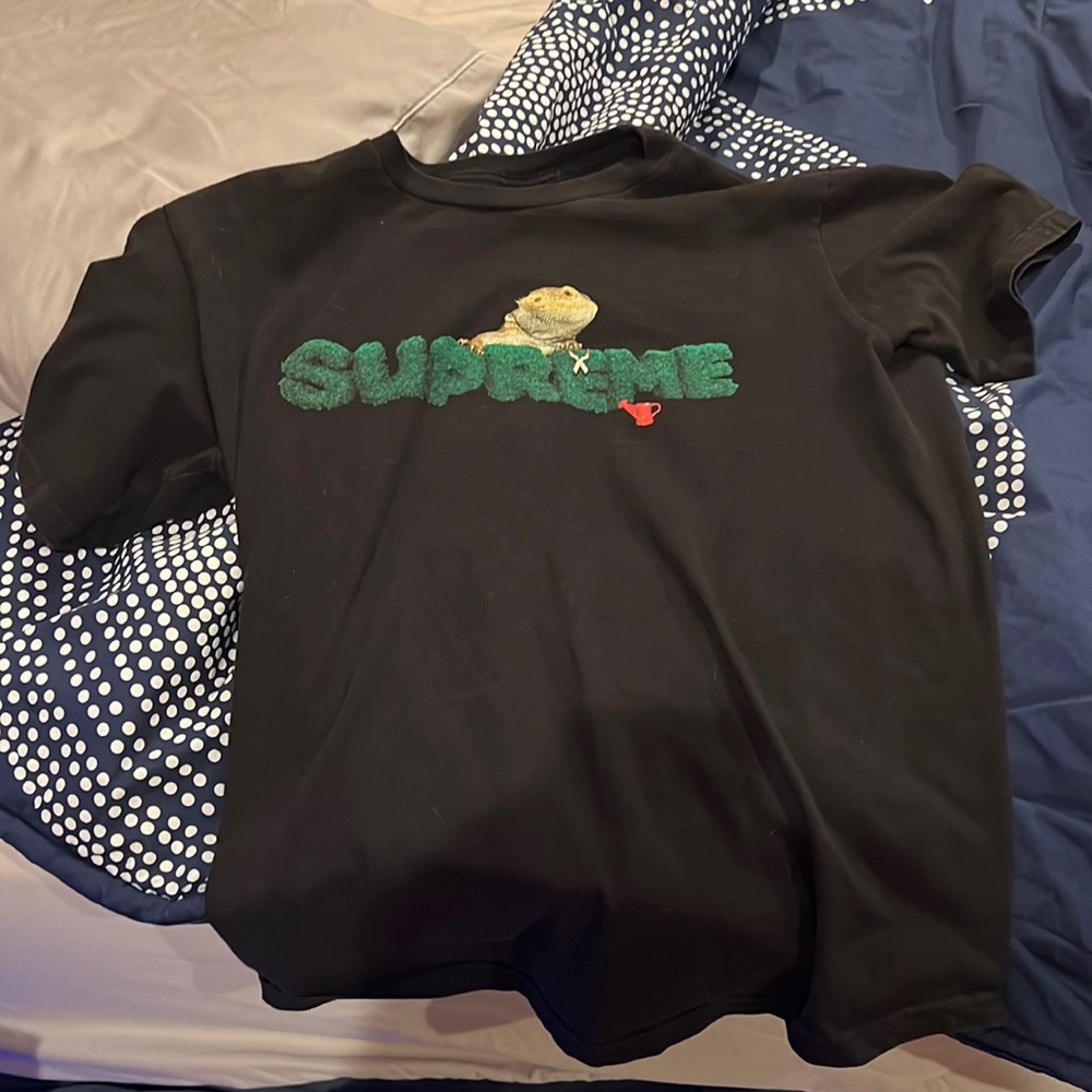 Supreme lizard shirt